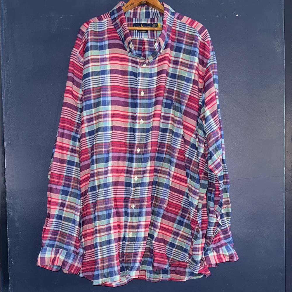 Ralph Lauren Men's Multicolor Plaid Shirt